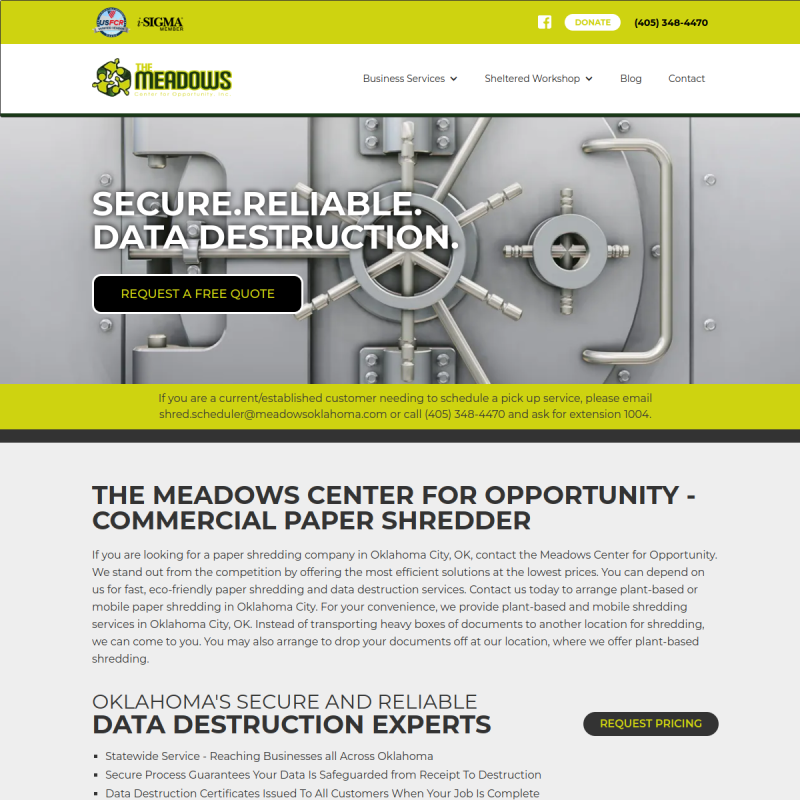 The Meadows Center for Opportunity, Inc.
