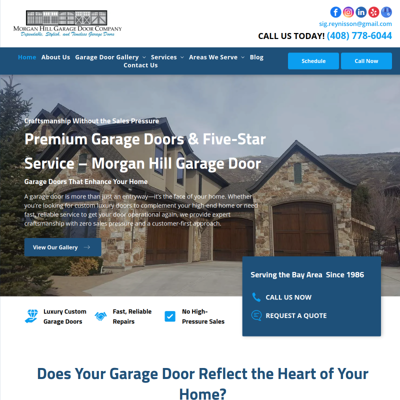 Morgan Hill Garage Door Company