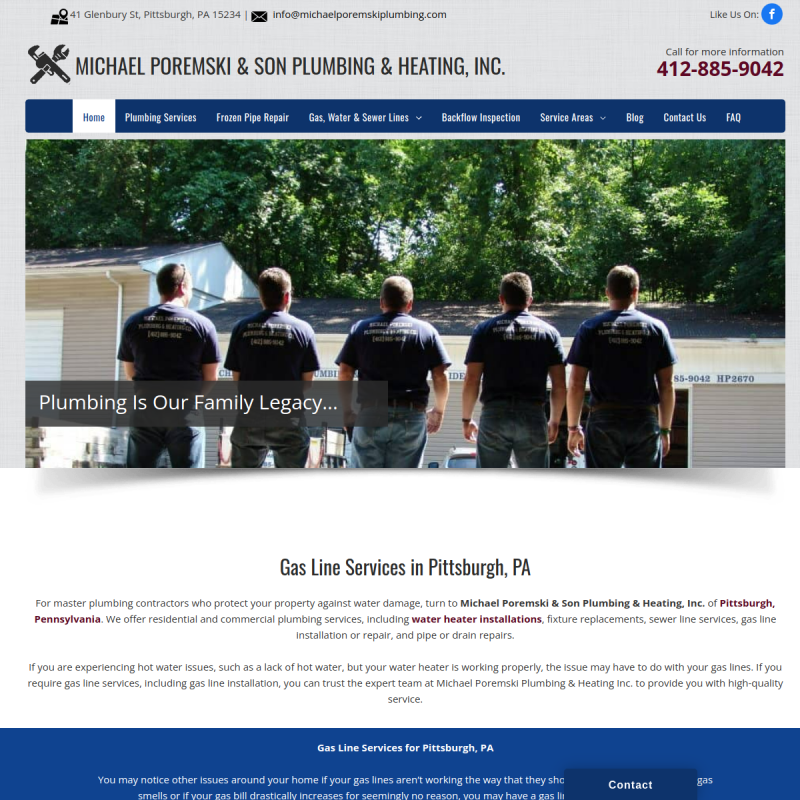 Michael Poremski Plumbing & Heating Co.