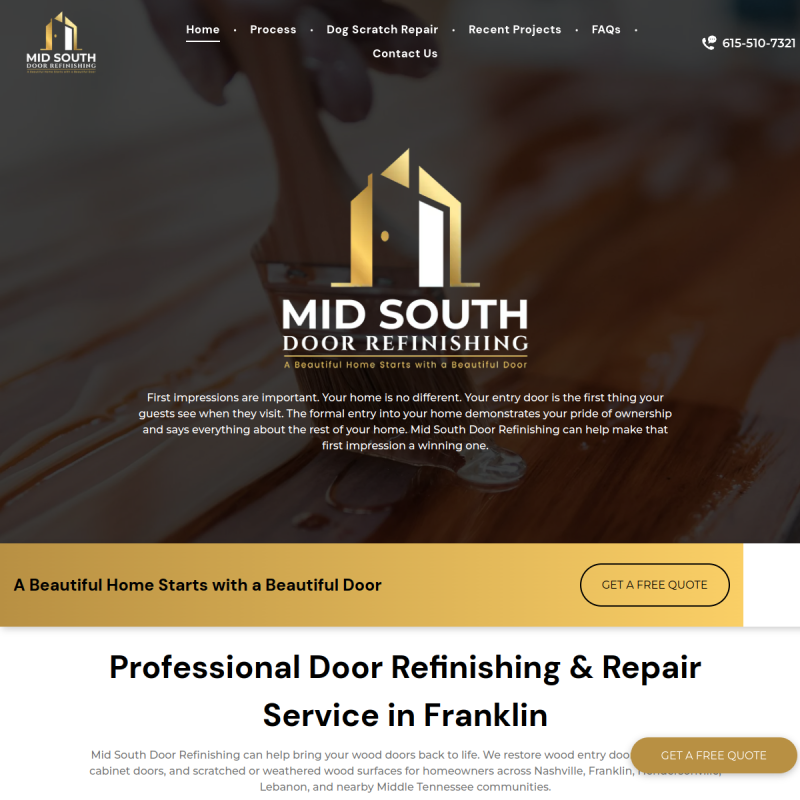 Mid South Door Refinishing