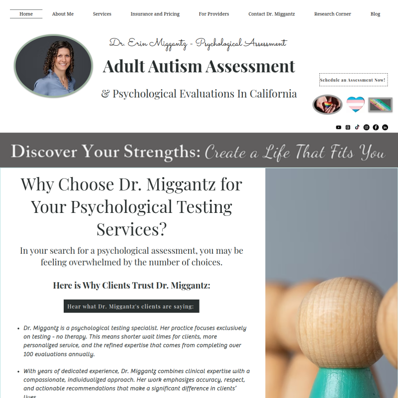 Dr. Erin Miggantz - Psychological Assessment