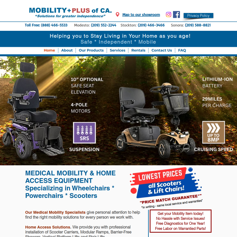 Mobility Plus of CA