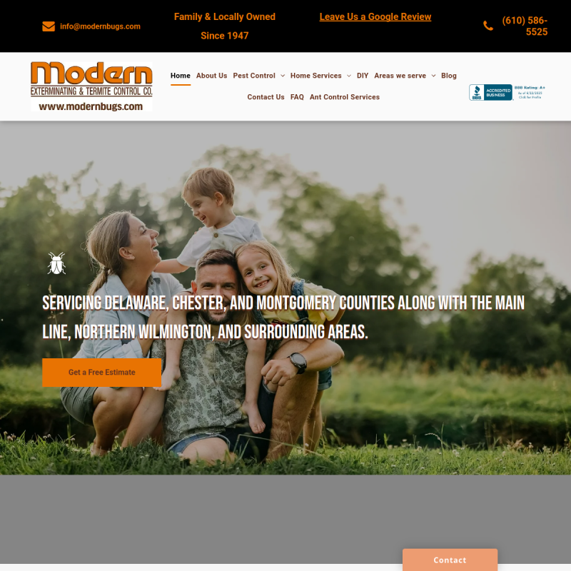 Modern Exterminating & Termite Control Co