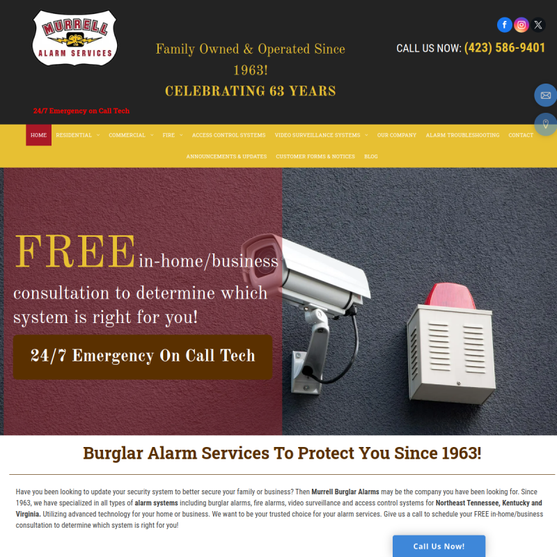 Murrell Burglar Alarms