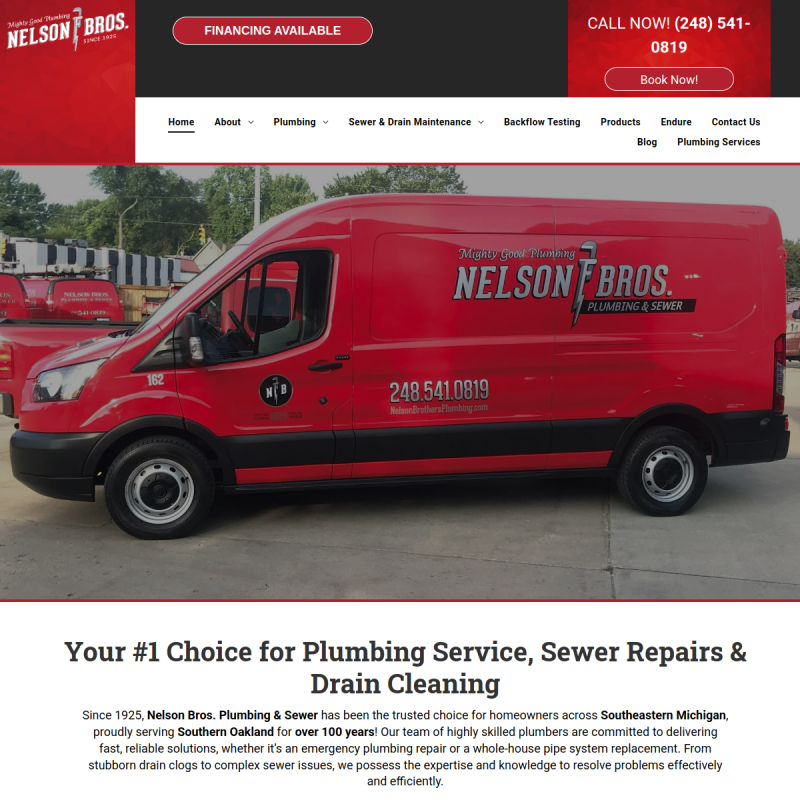 Nelson Bros. Sewer & Plumbing