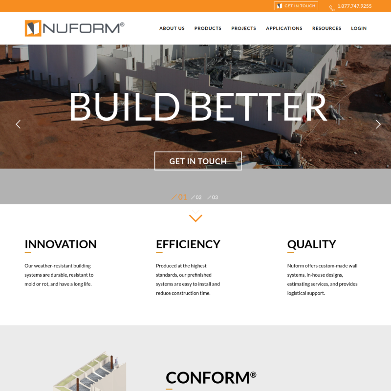 Nuform Building Technologies Inc.
