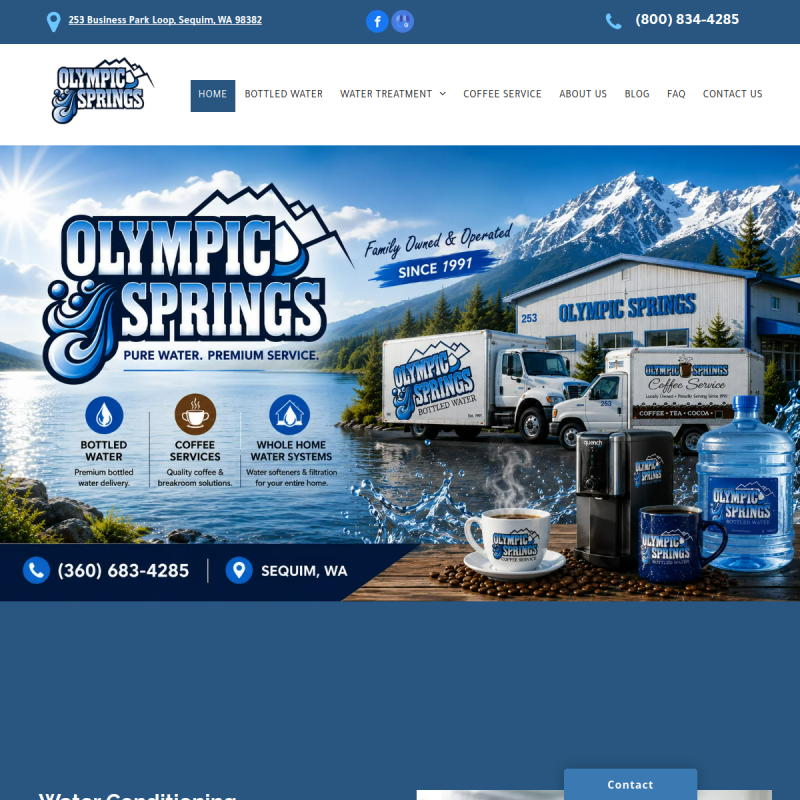 Olympic Springs Bottled Water