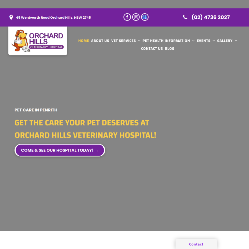 Orchard Hills Veterinary Hospital