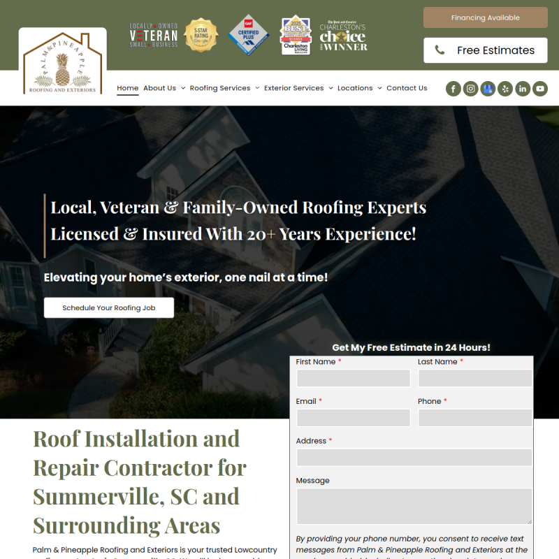 Palm & Pineapple Roofing and Exteriors