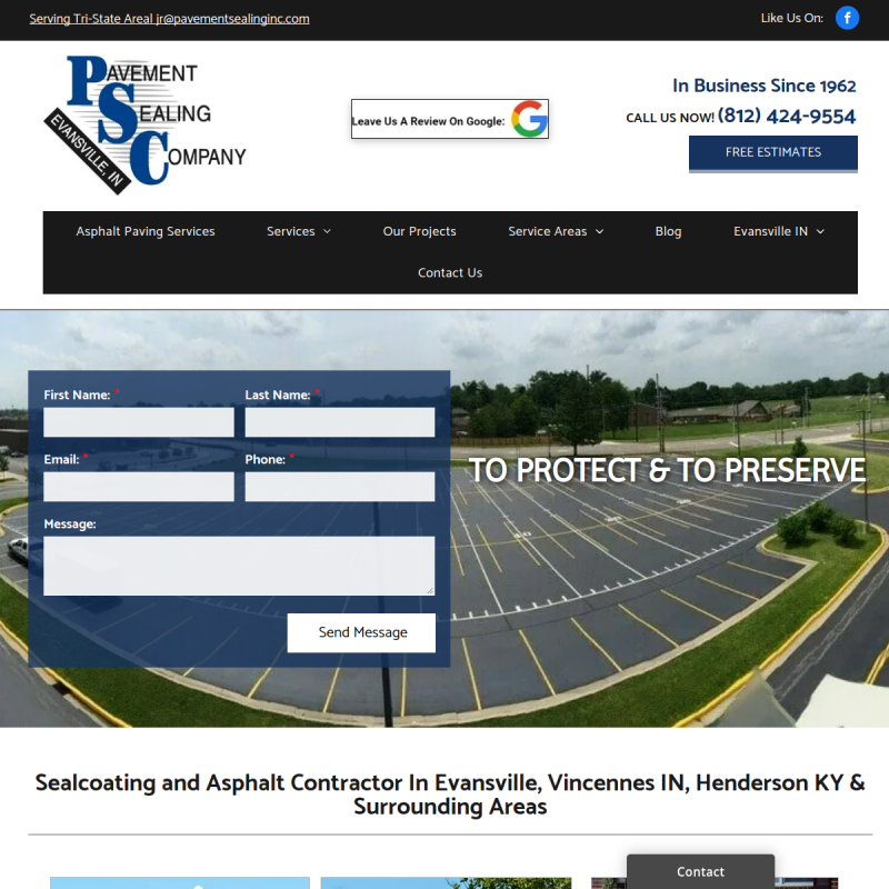 Pavement Sealing Inc