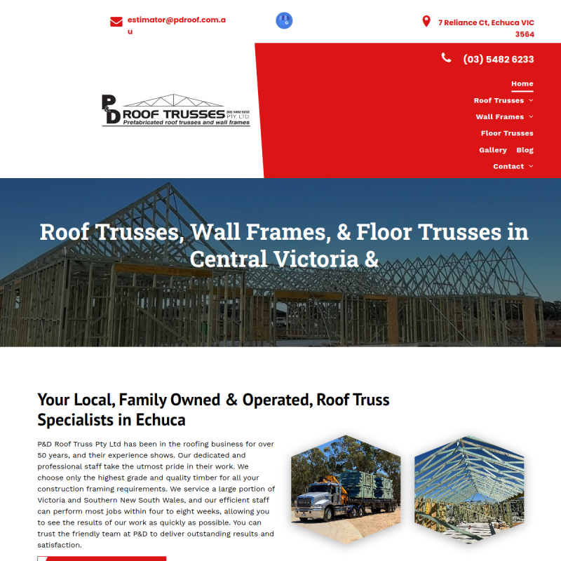 P&D Roof Trusses