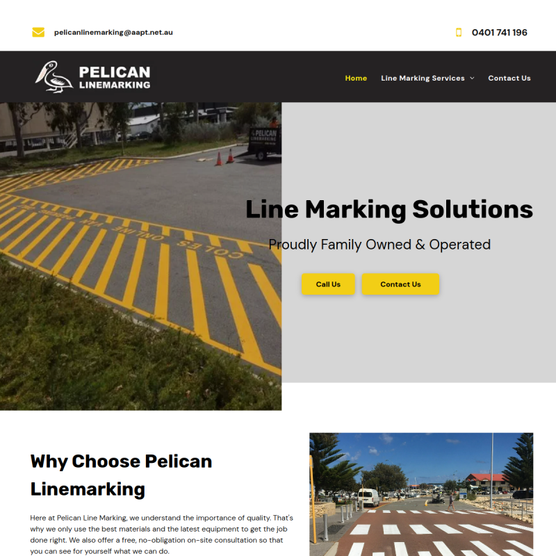 Pelican Linemarking