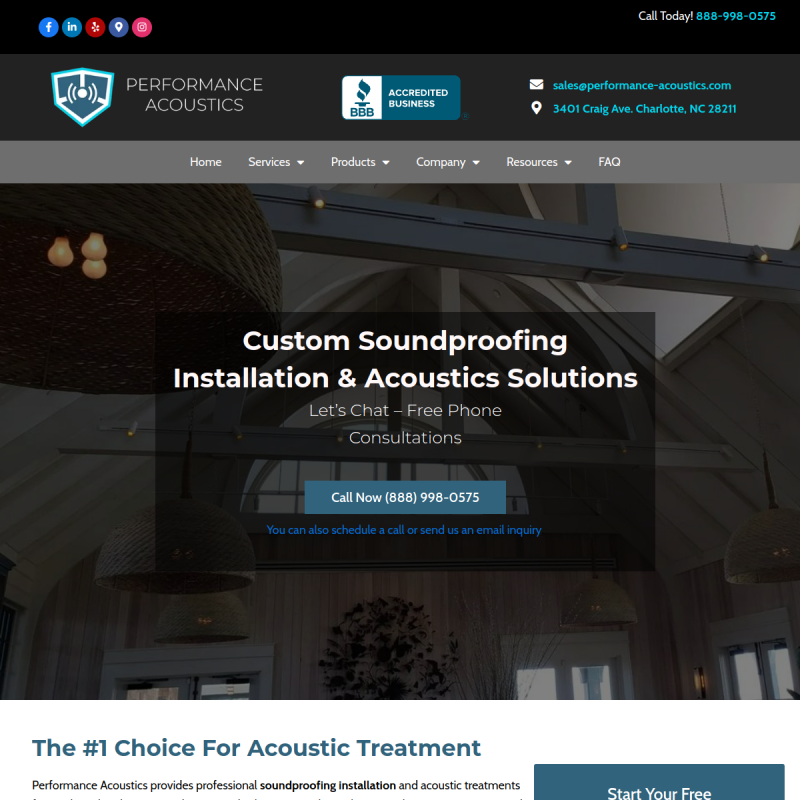 Performance Acoustics