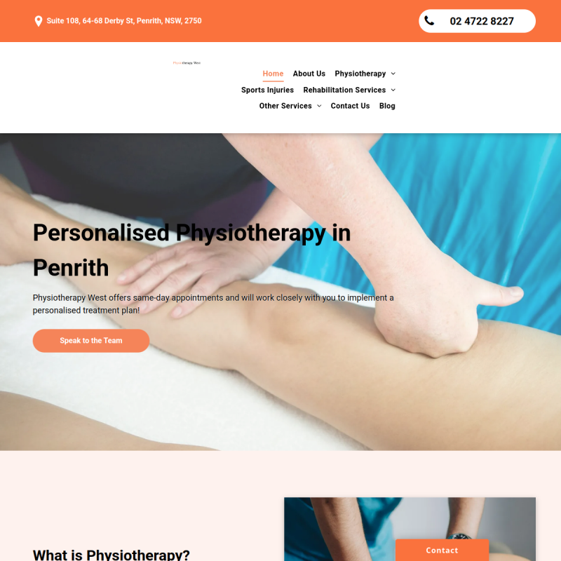 Physiotherapy West
