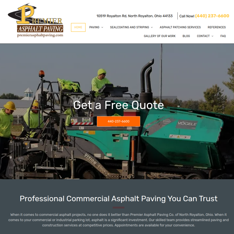 Premier Asphalt Paving Co