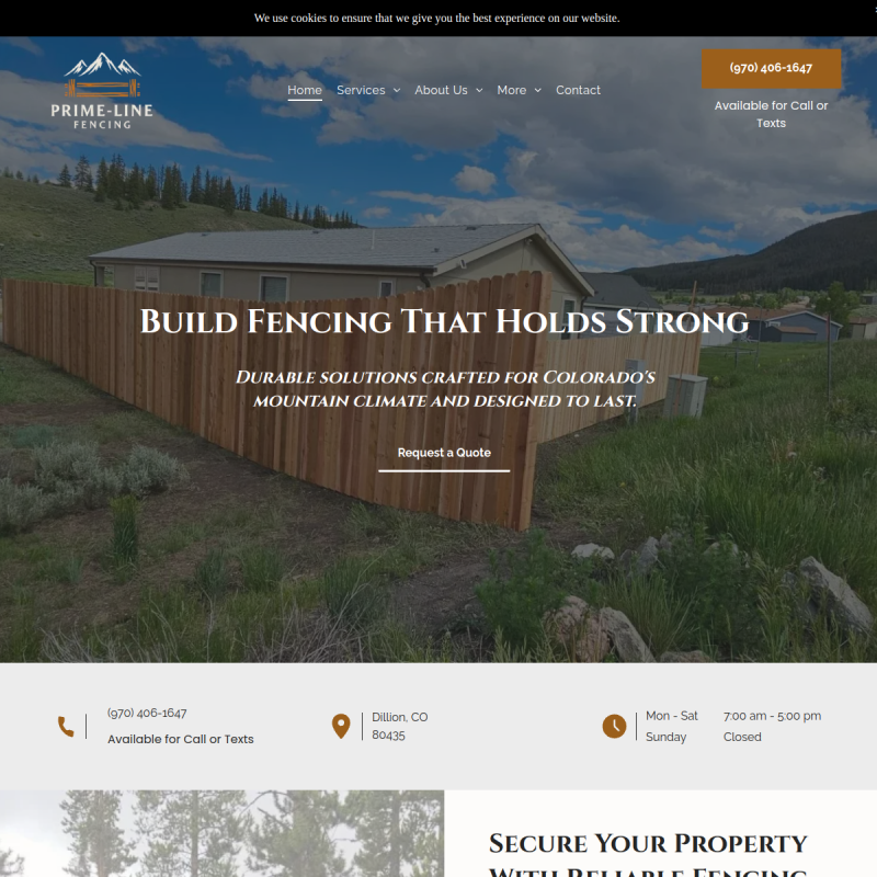 Prime-Line Fencing