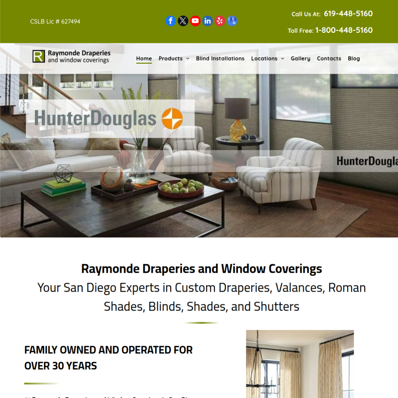 Raymonde Draperies and Window Coverings