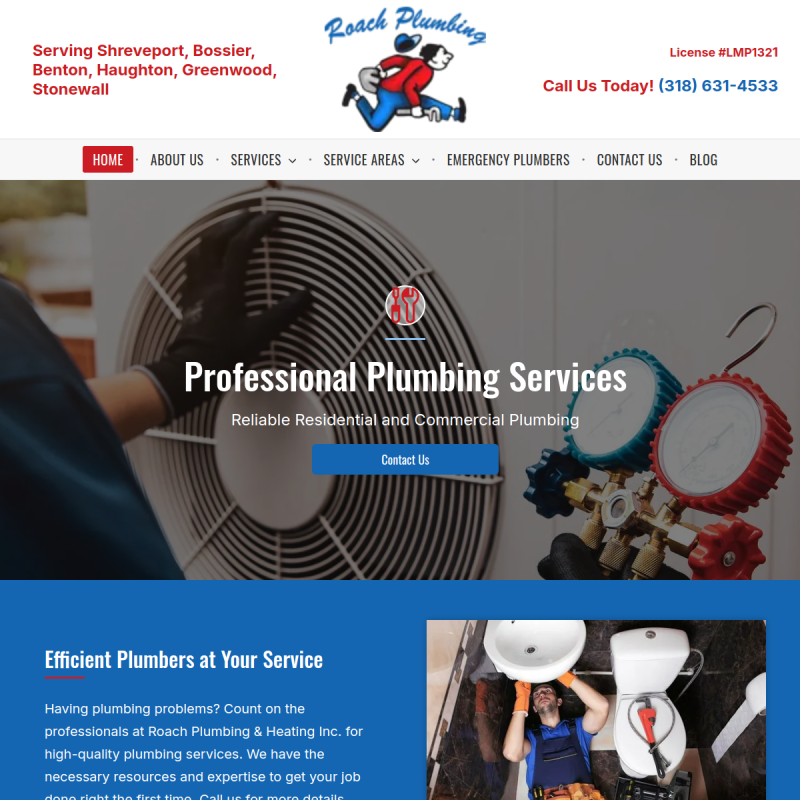 Roach Plumbing Company Inc