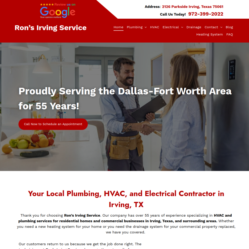 Ron's Irving Plumbing