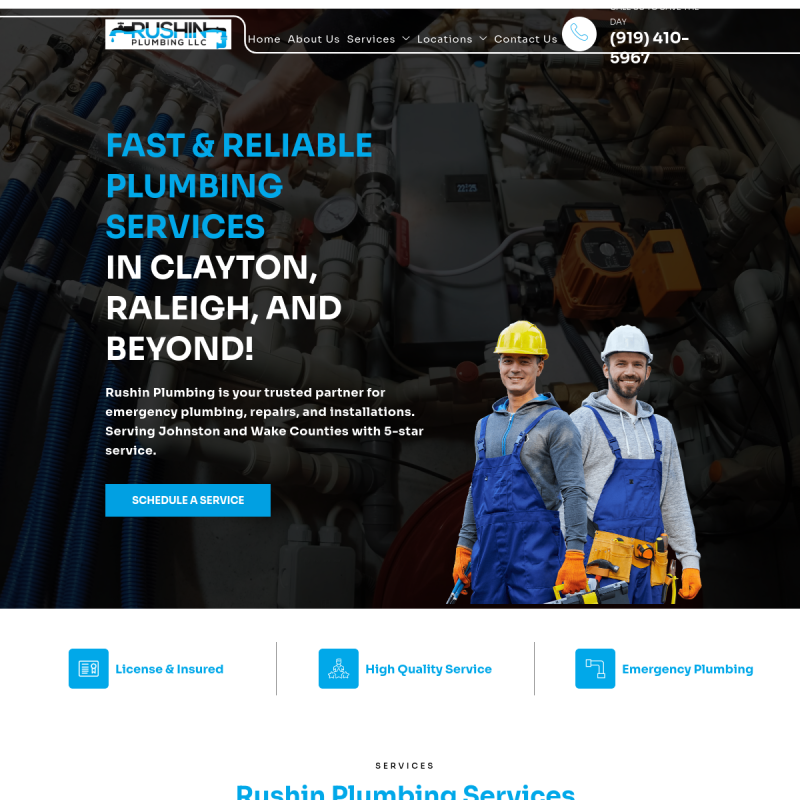 Rushin Plumbing LLC