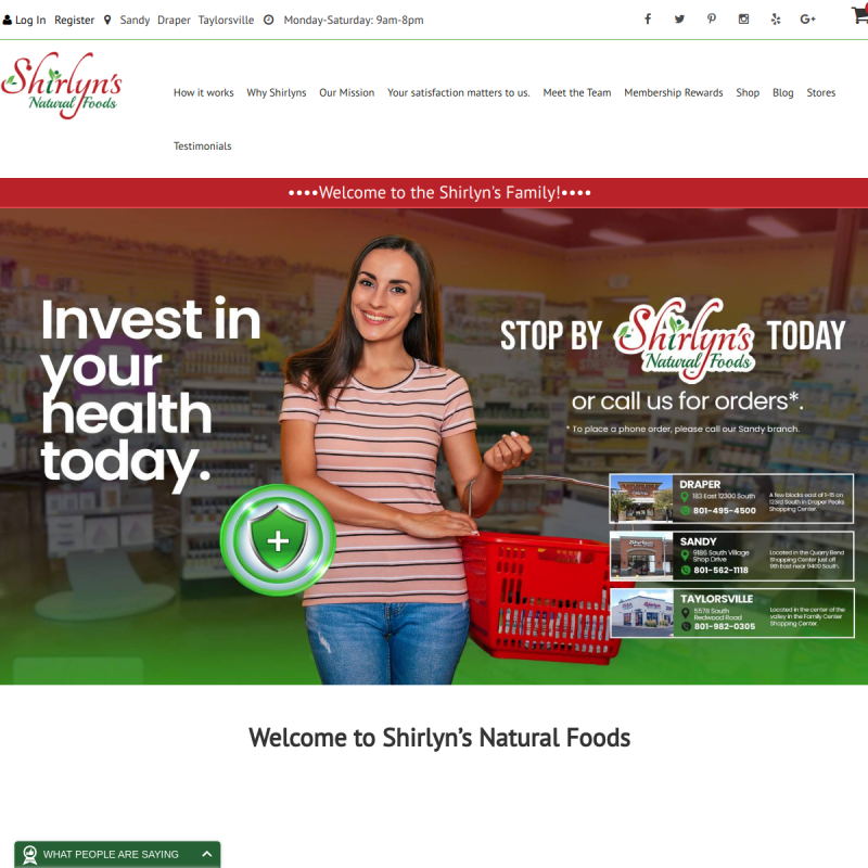 Shirlyns Natural Foods