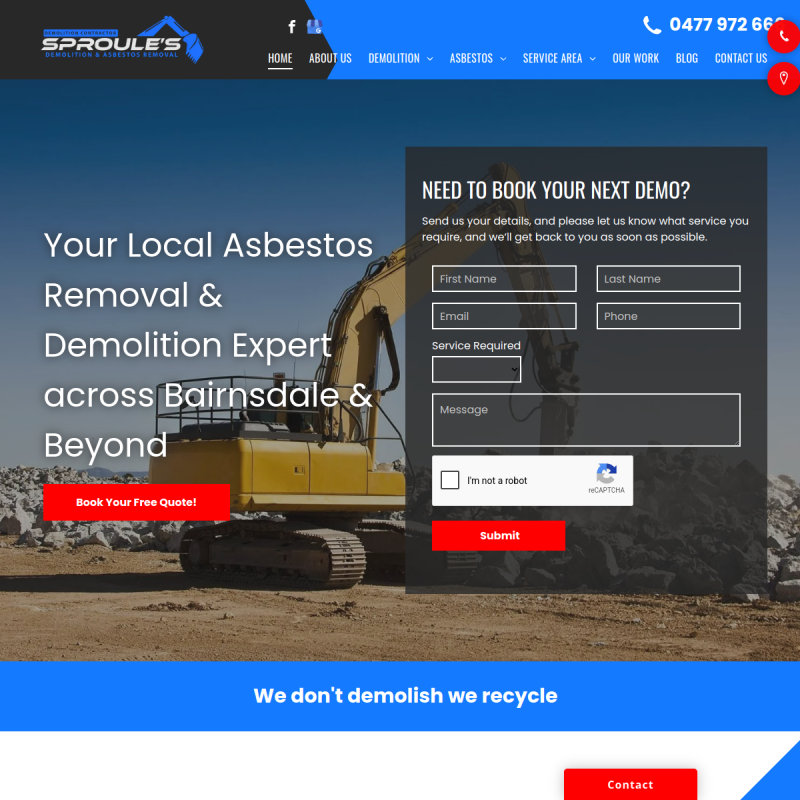 Sproule's Demolition & Asbestos Removal Pty Ltd