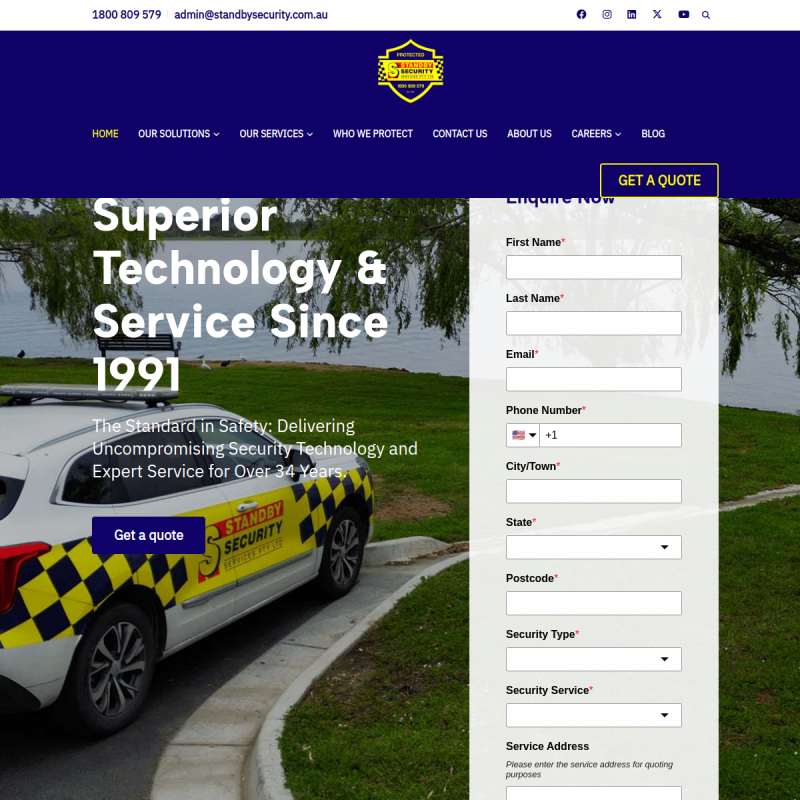 Standby Security Services