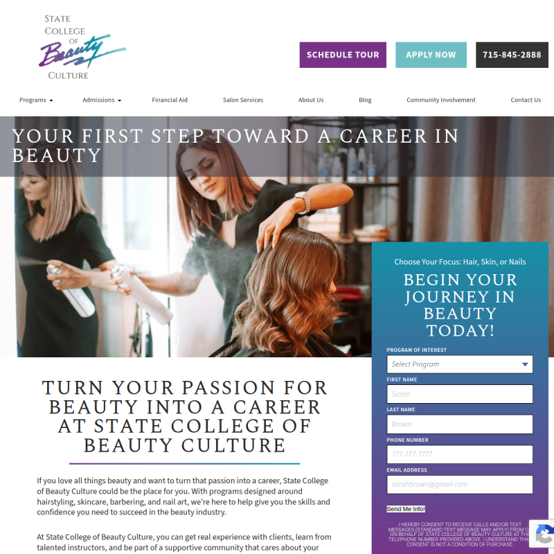 State College of Beauty Culture