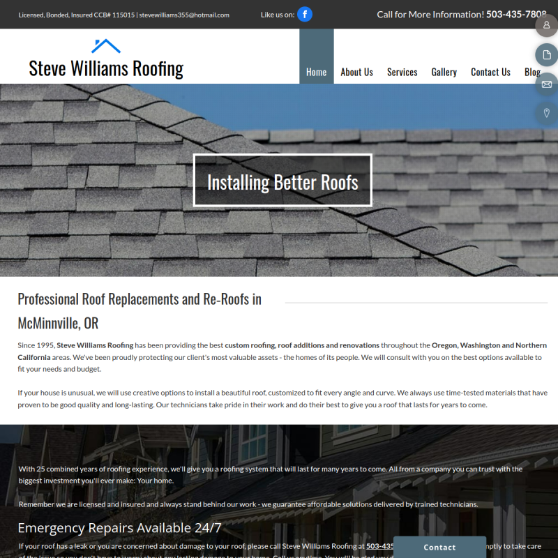 Steve Williams Roofing