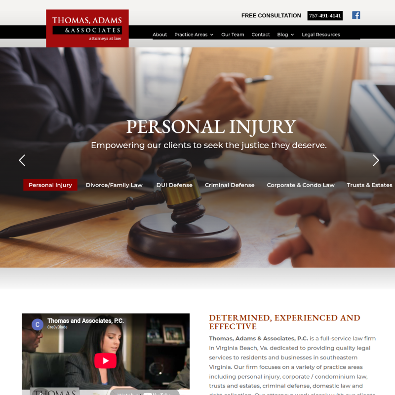 Thomas, Adams & Associates PC