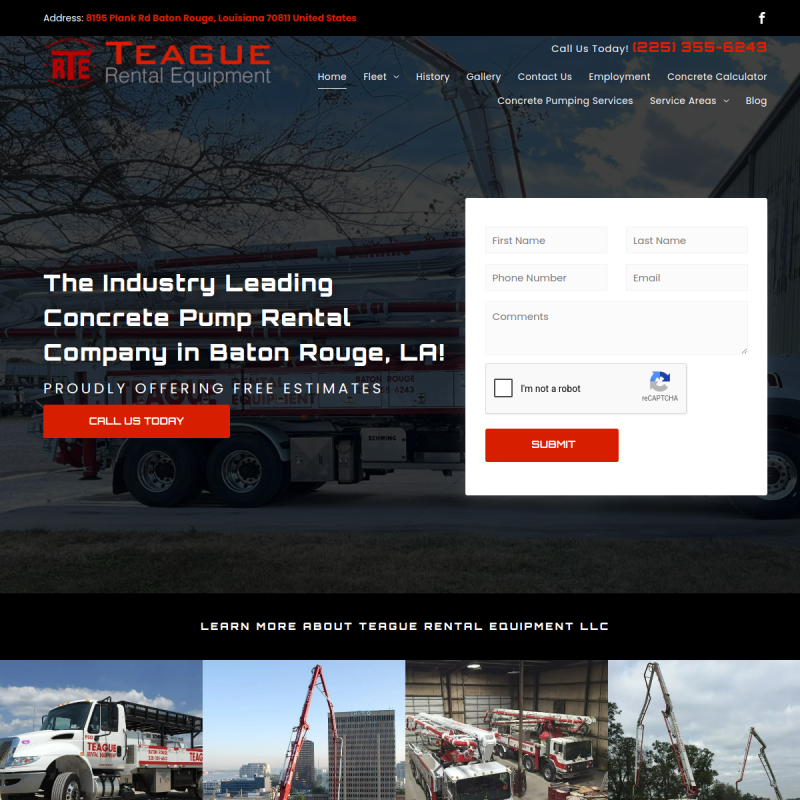 Teague Rental Equipment LLC