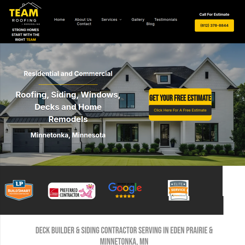 Team Roofing and Remodeling LLC