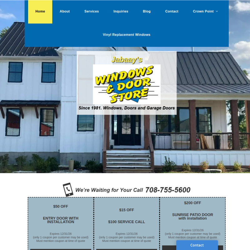 Jabaay's Windows & Door Store