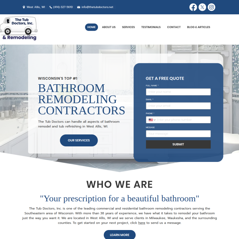 The Tub Doctors, Inc.