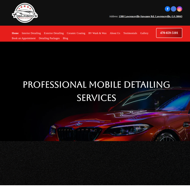 Tomlinson's Mobile Detailing,Tinting And Wraps LLC