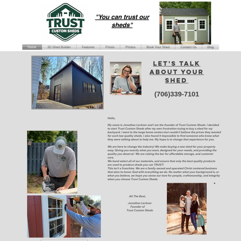 Trust Custom Sheds