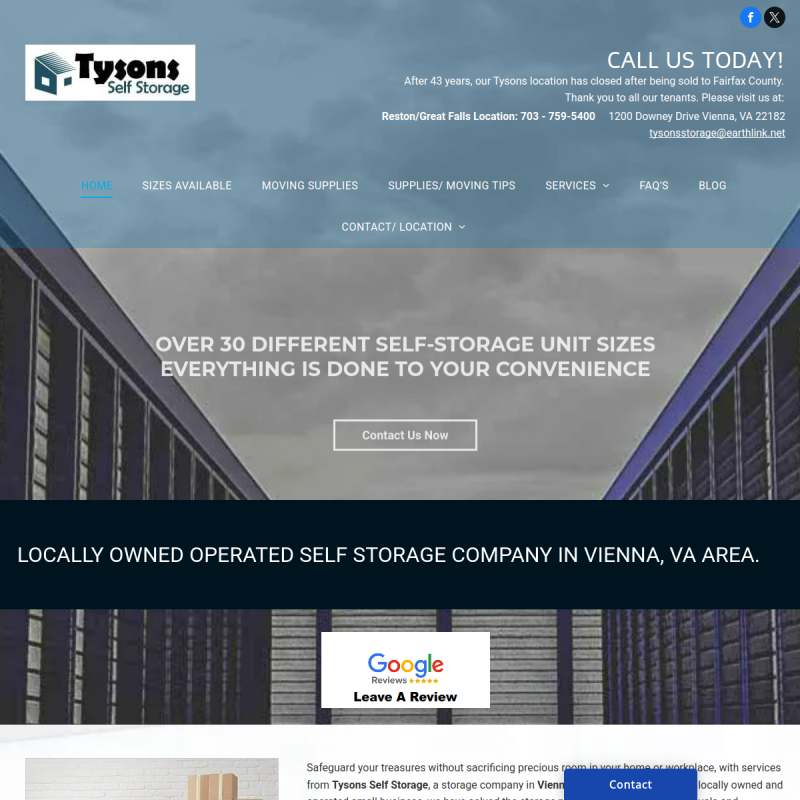 Tysons Self Storage