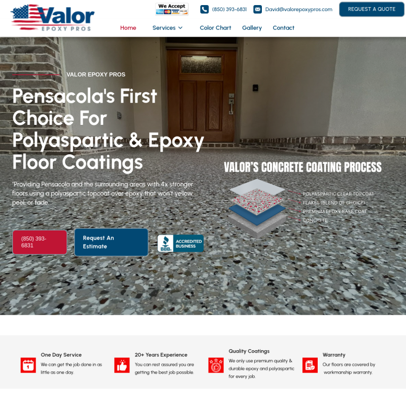 Valor Epoxy Pros