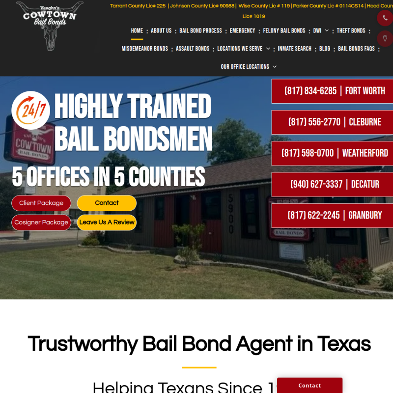Vaughn's Cowtown Bail Bonds