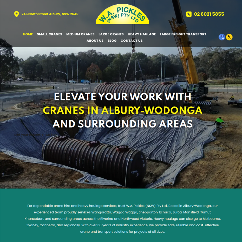 W.A. Pickles (NSW) Pty Ltd