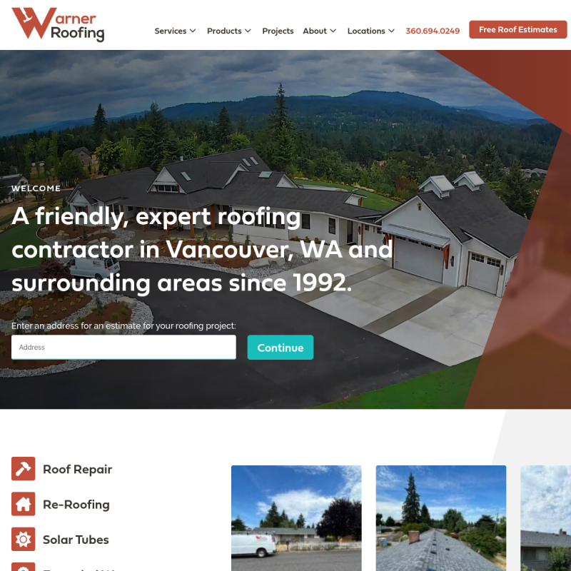 Warner Roofing & Construction, Inc.