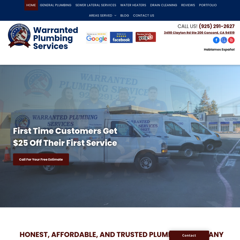 Warranted Plumbing Services, Inc