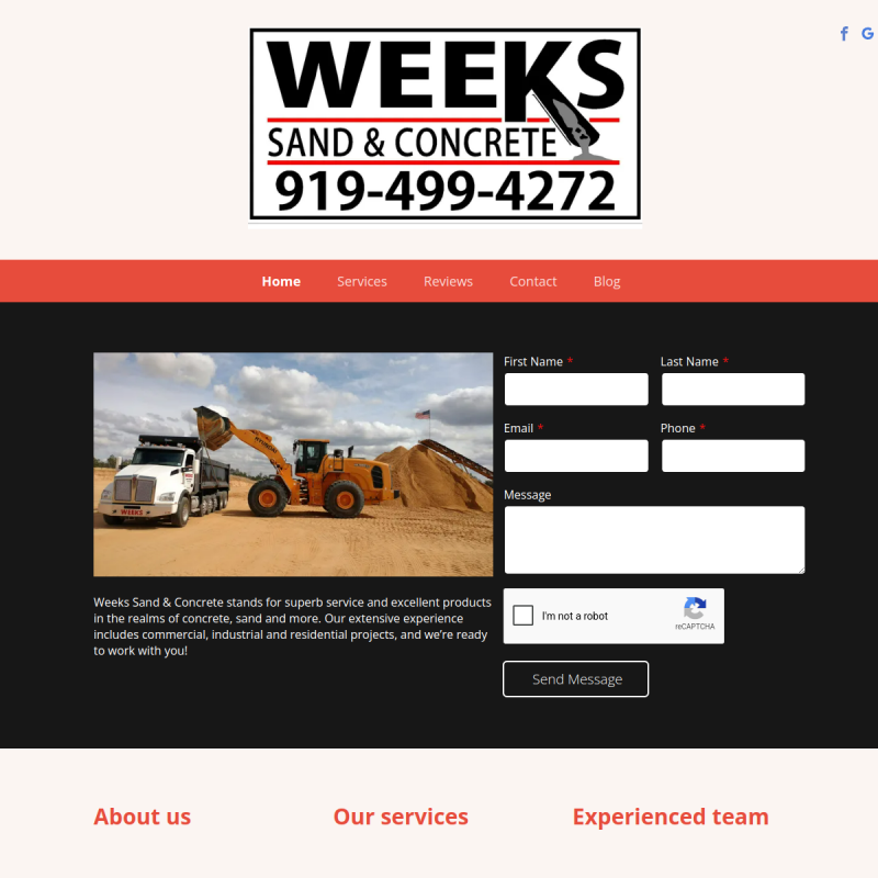 Weeks Sand & Concrete