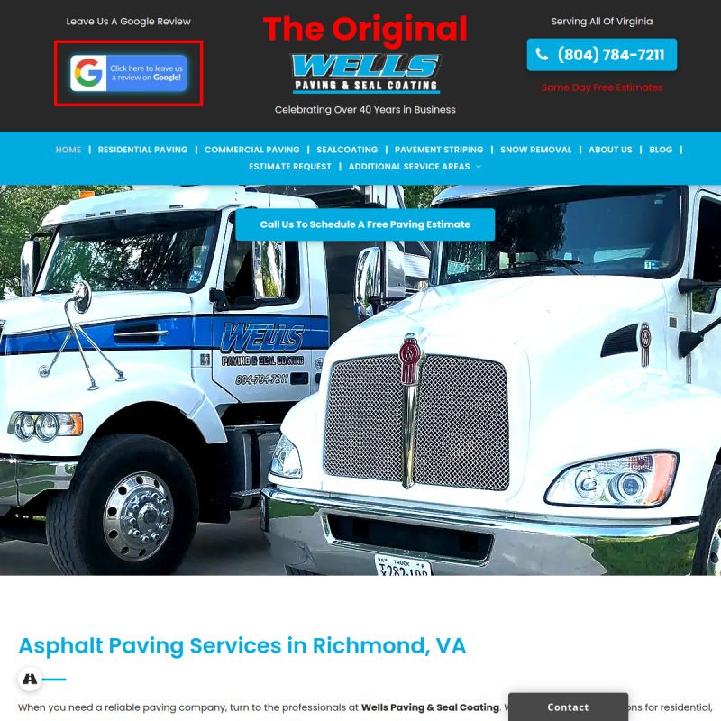 Wells Paving & Seal Coating