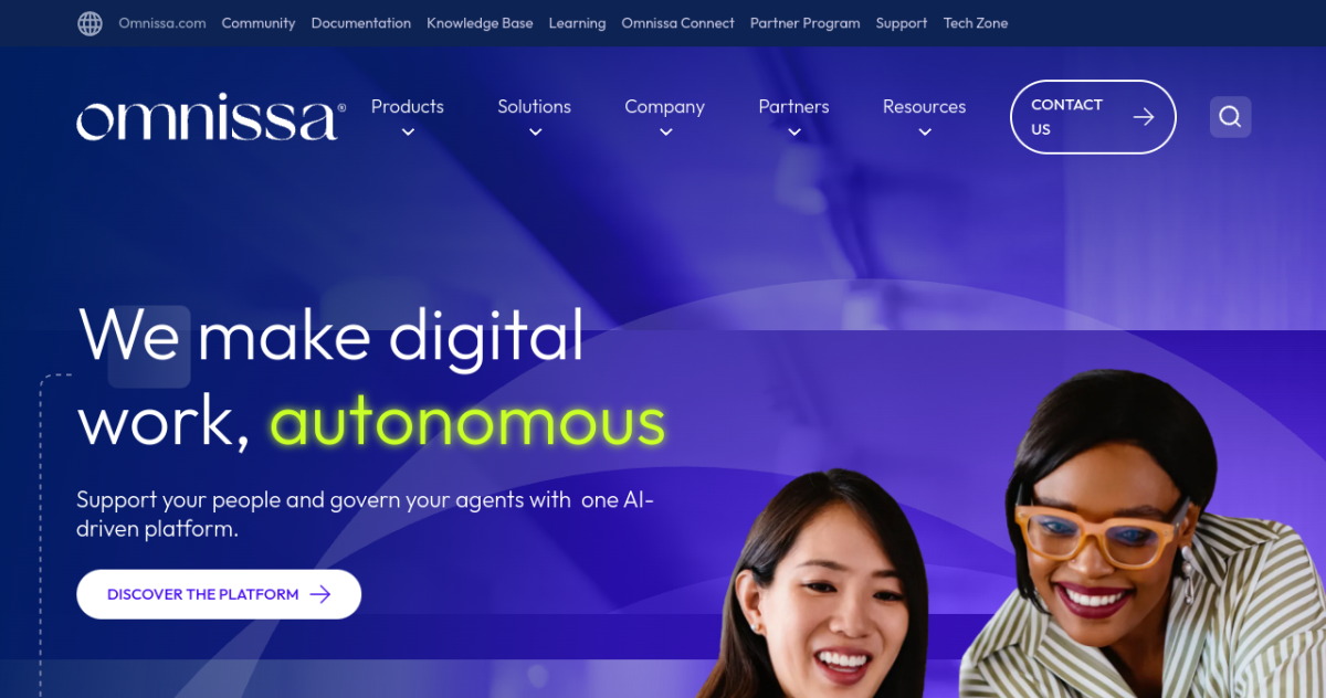 Omnissa Workspace ONE homepage screenshot