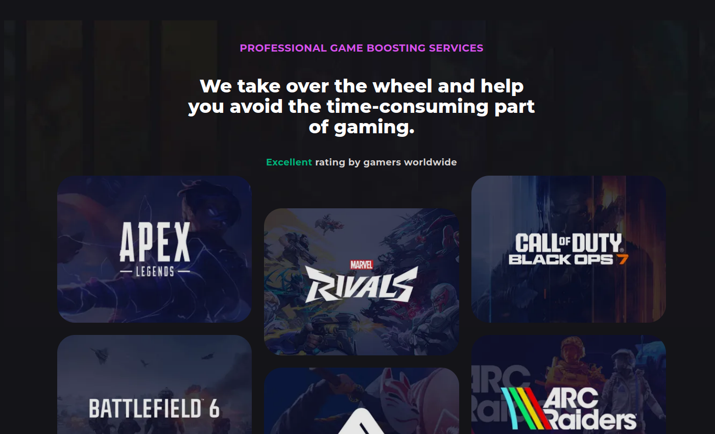 VersaciBoosts — Website Development Case Study live website screenshot