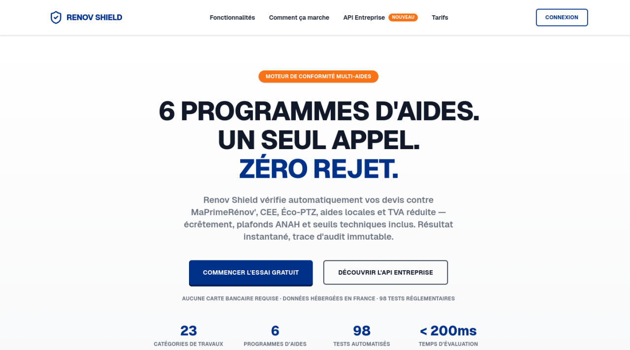 Aperçu de renovshield.fr