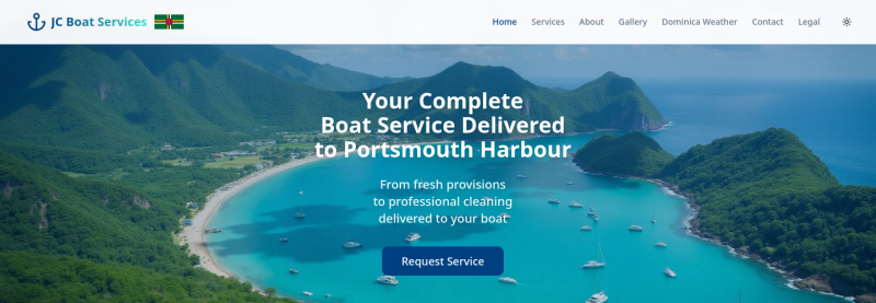 JC Harbor Haven — live screenshot