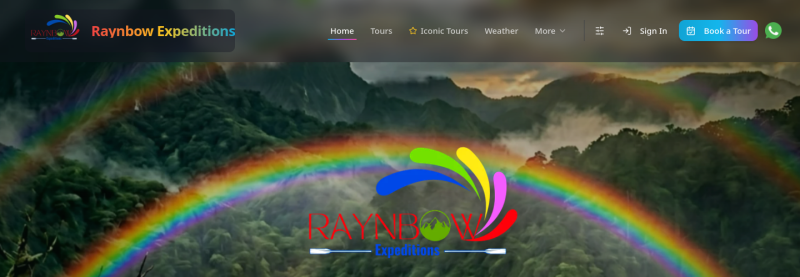 Raynbow Expeditions — live screenshot