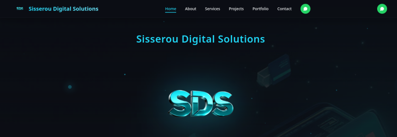 Sisserou Web Design — live screenshot